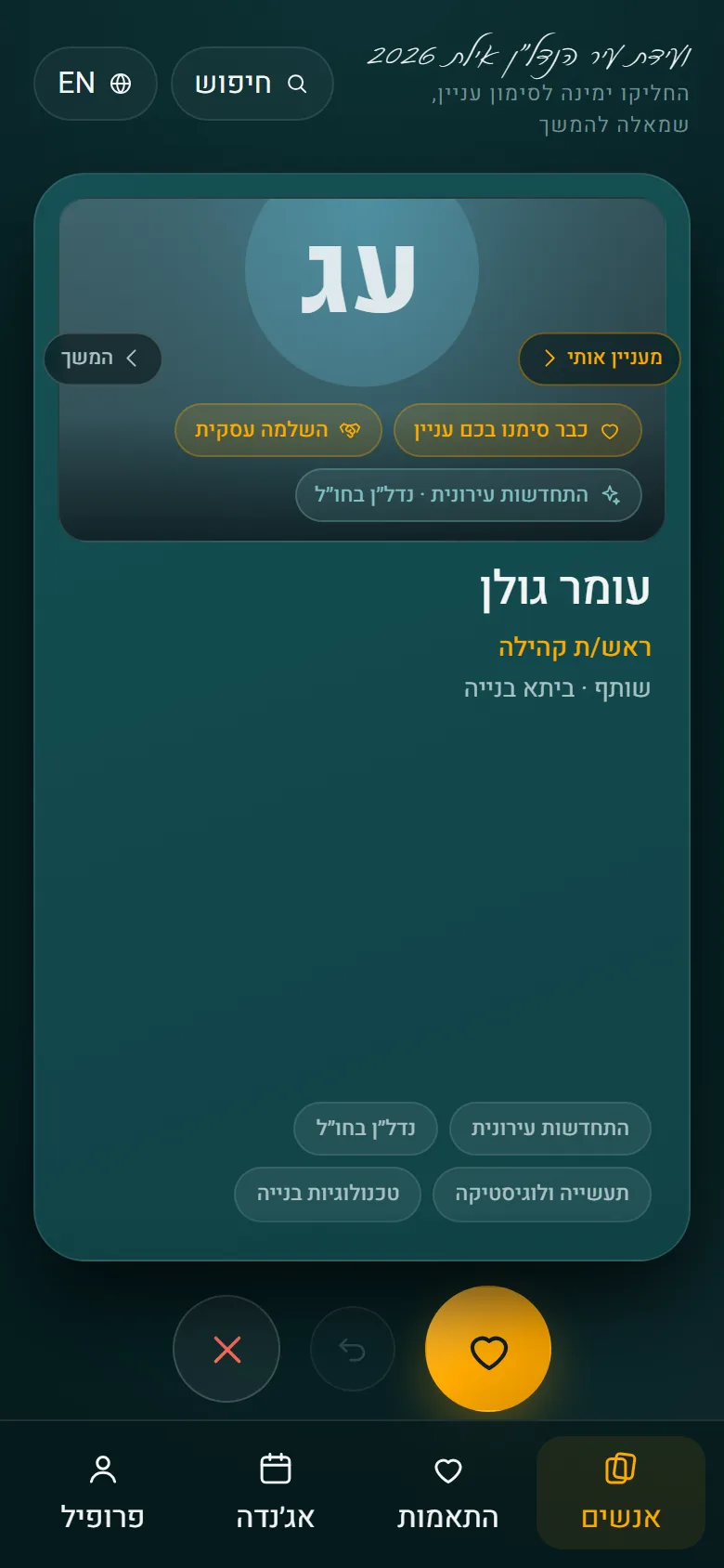 חפיסת המשתתפים